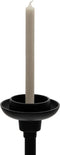 Riviera Maison RM Xavi Candle Holder Statue - Aluminium - Black - 19.0x19.0x110.0 cm