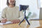 ShiftCam SnapPod - Mini-tripod - Bevestiging statief en video selfie stick - Blauw