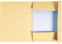 Dossiermap Exacompta Forever A4 3 kleppen 280gr ivoor - 100 stuks