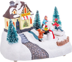 Christmas Kerstversiering Multicolour Polyresin 20 X 14 X 15 Cm