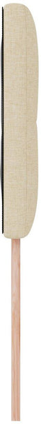 vidaXL - Hoofdbord - met - Knopen - Gequilte - Crème - 90 - cm - Stof