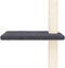 vidaXL - Kattenmeubel - vloer - tot - plafond - 267,5-297,5 - cm - donkergrijs