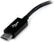 Startech KD13184 - Micro USB naar USB OTG Host Adapter - 0.127 m - Zwart