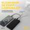 Aqiila Powerbird B10 - Powerbank 10.000mAh - LCD-scherm - Zwart