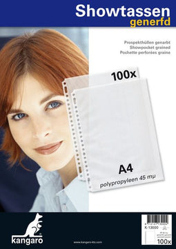 Kangaro showtas - A4 - 23-rings - PP 45 micron - generfd - K-13000