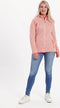 VEST LAURIE GEBREID DAMES - CORAL - 40