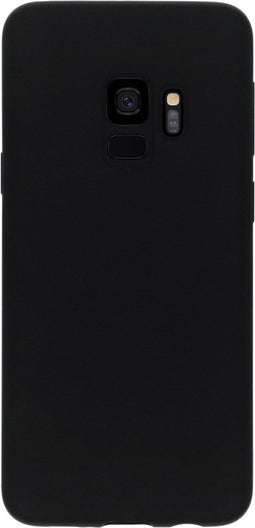 Accezz Samsung Galaxy S9 - Liquid Silicone Backcover - Schokabsorberend - Zwart