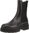 Tamaris dames chelseaboot - Blokhak 5 cm - Zwart