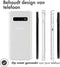 imoshion Hoesje Geschikt voor Samsung Galaxy S10 Hoesje Siliconen - imoshion Shockproof Case - Transparant