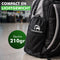 Travelhawk Voetensteun - Voetenhangmat voor Vliegtuig - Ergonomisch en Compact - Zwart