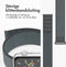imoshion Nylon⁺ bandje - Geschikt voor Apple Watch 1, 2, 3, 4, 5, 6, 7, 8, 9, 10, SE, Ultra (2) - 44/45/46/49 mm - Groen - One Size