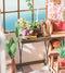 Robotime DIY, Speelgoed Cadeau Modelbouw, Speelgoed Cadeau pakket Emily's bloemenwinkel met verlichting (DG145) 172 x 195 184 mm