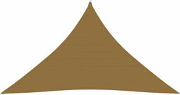 vidaXL - Zonnezeil - 160 - g/m² - 5x5x6 - m - HDPE - taupe