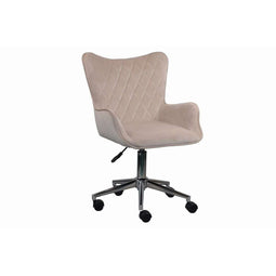 DKD Home Decor - Stoel - Verstelbaar - Crème Zilverkleurig 52 x 56,5 x 80 cm