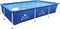 Wehncke Stalen Frame Zwembad 258x179x66 cm Blauw
