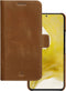 D. Bramante Galaxy S22+ - Flip cover - Magneetsluiting en ruimte voor pasjes - Cognac