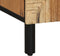 vidaXL - Dressoir - 90x33x75 - cm - Massief - Acaciahout