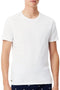 Lacoste Lounge Shirts Heren - T-shirts Regular-Fit - Set van 3 - Wit (3-pack)