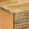 vidaXL - Nachtkastjes - 2 - st - 40x33x46 - cm - massief - mangohout - bruin