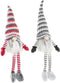 Decoratieve figuren DKD Home Decor Kerstmis Kabouter LED Licht Polyester (22 x 12 x 64 cm) (2 Stuks)