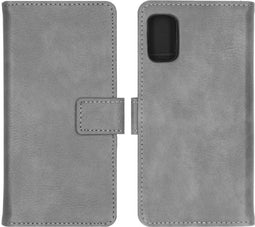 iMoshion Hoesje Geschikt voor Samsung Galaxy A41 Hoesje Met Pasjeshouder - iMoshion Luxe Bookcase - Grijs