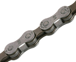 Km Z7 fietsketting 7-8 speed 1/2x3/32 116 schakels grijs/bruin
