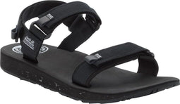 Jack Wolfskin Outfresh Sandalen - Wandelsandalen - Lichte EVA-voetbed - Black / Light Grey - Maat 42