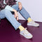 Tamaris 107293 - Lage Sneakers - Uitneembaar voetbed - Beige