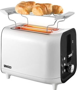 Unold 38410 - Toaster - Traploze temperatuurregelaar en opwarmfunctie - Wit