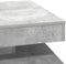 vidaXL - Salontafel - 360 - graden - draaibaar - 70x70x34,5 - cm - betongrijs