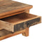 vidaXL - Salontafel - 90x50x31 - cm - massief - gerecycled - hout