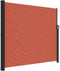 vidaXL - Windscherm - uittrekbaar - 180x500 - cm - terracotta