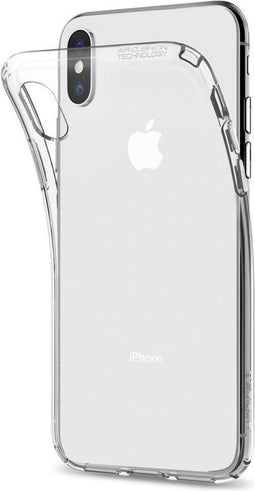 Spigen iPhone X XS - Back Cover - Dun TPU - Transparant