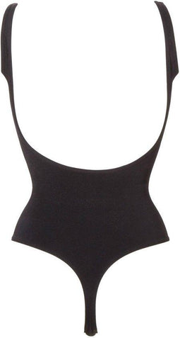 MAGIC Bodyfashion Low Back Body - Naadloos shaping string-body - Zwart - S