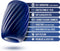 Rize - Turbine - Self-Lubricating Stroker - Blauw