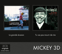 Mickey 3D - CD - La grande évasion / Tu vas pas mourir de rire - Limited Edition