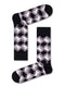 Happy Socks Gift Box - 4 paar unisex sokken - Zwart/Wit (36-40)