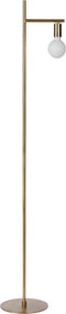 Atmooz - Vloerlamp Thika - Goud Brons - Staande Lamp - Stalamp - Woonkamer - Goud Brons - Hoogte 162cm - Metaal