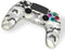 Freaks and Geeks Draadloze Controller - PS4 - Led - Witte Camo (3701625904229)