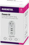 Marmitek POWER SI - Smart Wi-Fi power plug - 15A met 2 USB poorten - energie meter