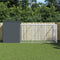 vidaXL - Hondenhok - met - ren - 214x457x181 - cm - gegalvaniseerd - staal - antraciet