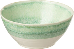 J-Line kom Lara - porselein - groen - small - 6 stuks