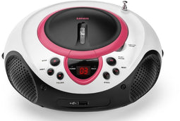 Lenco SCD-38 - Radio/cd-speler - USB - Roze