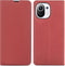 iMoshion Hoesje Geschikt voor Xiaomi Mi 11 Hoesje Met Pasjeshouder - iMoshion Slim Folio Bookcase - Rood