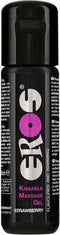 Eros Pleasure Kissable Massage Gel Strawberry - 100 ml - Glijmiddel