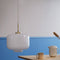 Dyberg Larsen Arp - Hanglamp E27 25W Opaal Goud 25 X 32 Cm