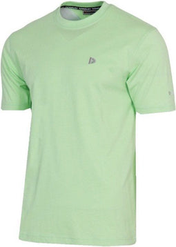 Donnay Vince - T-shirt - 100% katoen - Ruime pasvorm - Lemon green