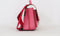 Own Stuff Lederen Boekentas Hartjes Lagere school - Antiek Roze