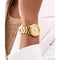 Mod. ANNETTE - Horloge - Gouden roestvrijstalen band - Geschenkdoos