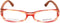 Ladies'Spectacle frame Alexander McQueen AMQ-4136-A0O Red